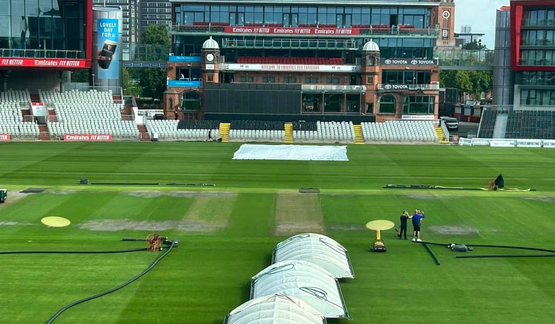 First look of Manchester pitch