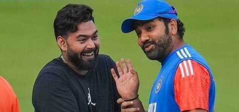 "Retirement le lun?" - Rohit Sharma Quips in Champions Trophy Clip Shared by Rishabh Pant
